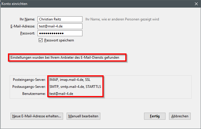 thunderbird account thunderbird account